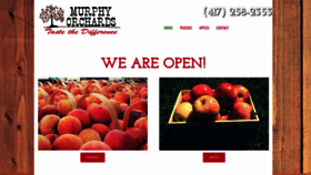 What Murphyorchard.com website looked like in 2020 (4 years ago)