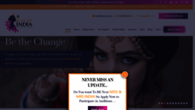 What Mrsindia.co website looked like in 2020 (4 years ago)