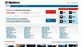 What Marktnet.nl website looked like in 2020 (4 years ago)