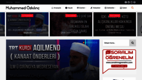 What Muhammedozkilinc.com website looked like in 2020 (4 years ago)