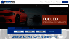What Mymoparparts.com website looked like in 2020 (4 years ago)