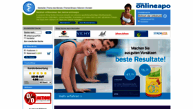 What Meine-onlineapo.de website looked like in 2020 (4 years ago)