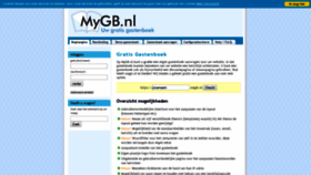 What Mygb.nl website looked like in 2020 (4 years ago)