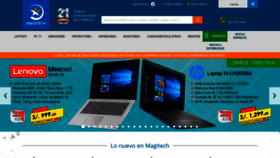 What Magitech.pe website looked like in 2020 (4 years ago)