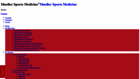 What Muellersportsmed.com website looked like in 2020 (4 years ago)