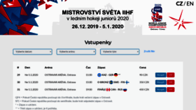 What Msjunioru2020.cz website looked like in 2020 (4 years ago)