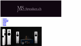What Ms-speaker.ch website looked like in 2020 (4 years ago)
