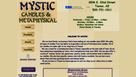 What Mysticcandles.org website looked like in 2020 (4 years ago)