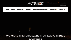 What Masterbolt.com website looked like in 2020 (4 years ago)
