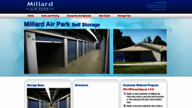 What Millardairpark.com website looked like in 2020 (4 years ago)