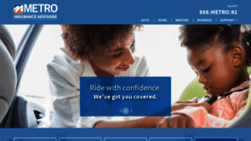 What Metroinsuranceadvisors.com website looked like in 2020 (4 years ago)