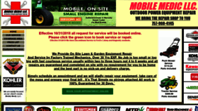 What Mobilemedic1.com website looked like in 2020 (4 years ago)