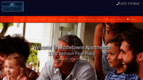 What Middletowneapts.com website looked like in 2020 (4 years ago)