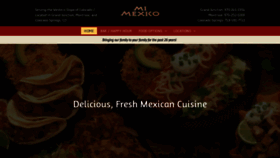 What Mimexicowest.com website looked like in 2020 (4 years ago)