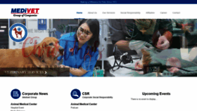 What Medivet.com.my website looked like in 2020 (4 years ago)