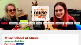 What Museschoolofmusic.com website looked like in 2020 (4 years ago)