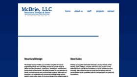 What Mcbrie.com website looked like in 2020 (4 years ago)