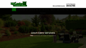 What Makenzieslawncare.com website looked like in 2020 (4 years ago)