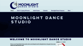 What Moonlightdanceva.com website looked like in 2020 (4 years ago)