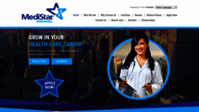 What Medistarpersonnel.com website looked like in 2020 (4 years ago)