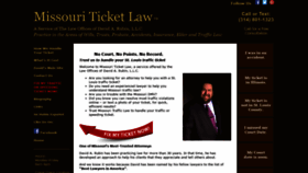 What Missouriticketlaw.com website looked like in 2020 (4 years ago)