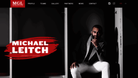 What Michaelleitch.com website looked like in 2020 (4 years ago)