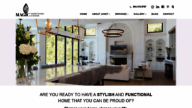 What Magichomestaging.ca website looked like in 2020 (4 years ago)