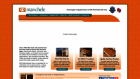 What Marchelepretzel.com website looked like in 2020 (4 years ago)