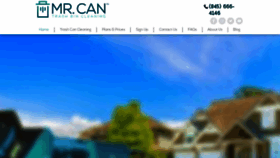 What Mrcancleaning.com website looked like in 2020 (4 years ago)