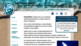 What Marine-med.com website looked like in 2020 (4 years ago)