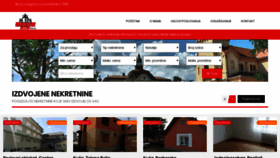 What Megacitynekretnine.rs website looked like in 2020 (4 years ago)