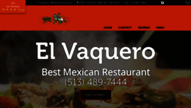 What Mexicanrestaurantcincinnati.com website looked like in 2020 (4 years ago)