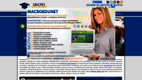 What Macroedunet.com website looked like in 2020 (4 years ago)