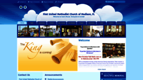 What Madisonfumc.org website looked like in 2020 (4 years ago)