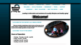 What Monroectr.org website looked like in 2020 (4 years ago)