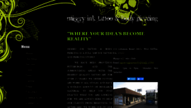 What Miseryinktattoobodypiercing.com website looked like in 2020 (4 years ago)