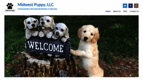 What Midwestpuppy.com website looked like in 2020 (4 years ago)