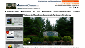 What Mazdabrookcommons.com website looked like in 2020 (4 years ago)