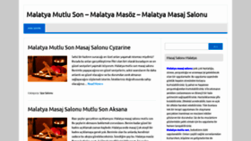 What Malatyamasajsalonuu.com website looked like in 2020 (4 years ago)