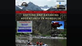 What Mongoliariveradventures.com website looked like in 2020 (5 years ago)