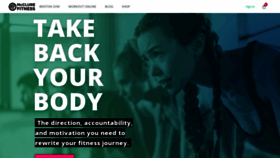 What Mcclurefitness.com website looked like in 2020 (4 years ago)