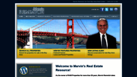 What Marvinremmich.com website looked like in 2020 (4 years ago)
