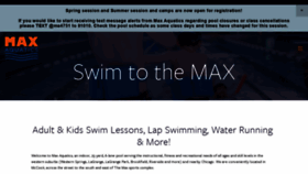 What Max-aquatics.com website looked like in 2020 (4 years ago)