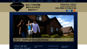 What Mastersonalliance.com website looked like in 2020 (4 years ago)