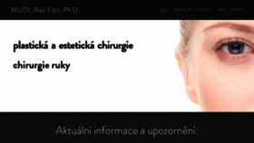 What Mudrfibir.cz website looked like in 2020 (4 years ago)