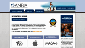 What Myambia.com website looked like in 2020 (4 years ago)