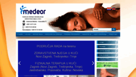What Medeor.hr website looked like in 2020 (4 years ago)