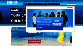 What Mybluefish.net website looked like in 2020 (5 years ago)