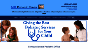 What Mypediatricmd.com website looked like in 2020 (4 years ago)