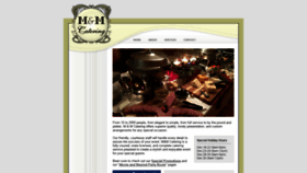 What Mm-catering.com website looked like in 2020 (4 years ago)